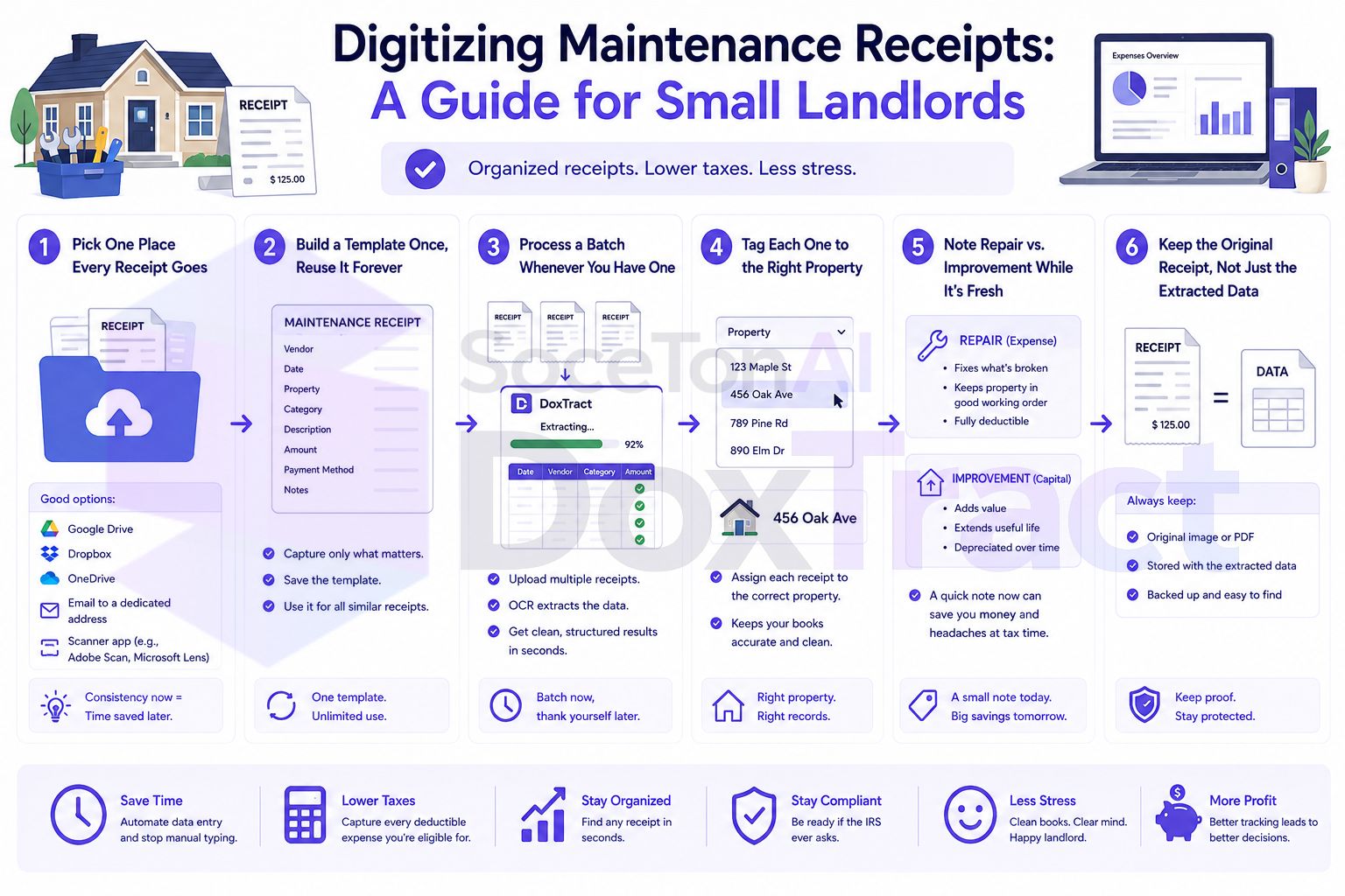 Digitizing Maintenance Receipts: A Guide for Small Landlords
